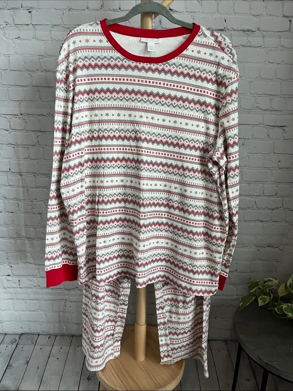 Lauren Conrad Men's Christmas Pajama Set Large